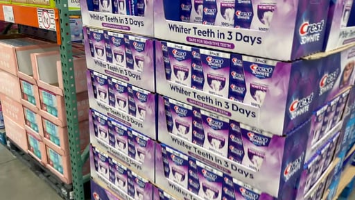 Crest 3D White Brilliant Mint Toothpaste, 5-Pack / 5.2 oz
