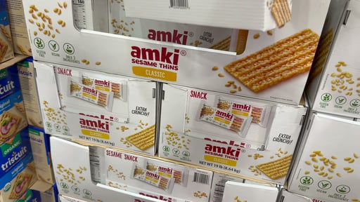 AMKI Sesame Thins, Classic, 1.05 oz, 36 CT