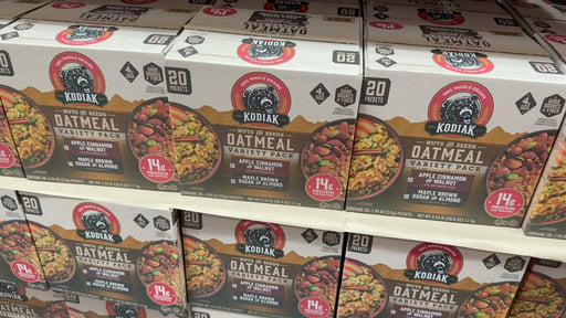 Kodiak Nut + Seed Oatmeal, 20/1.94 Ounce Packets