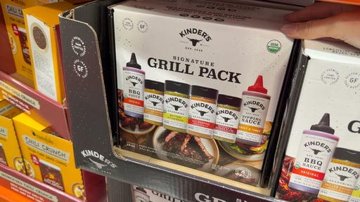 Kinder's Organic Signature Grill Pack, 6-Count, 54.4 oz