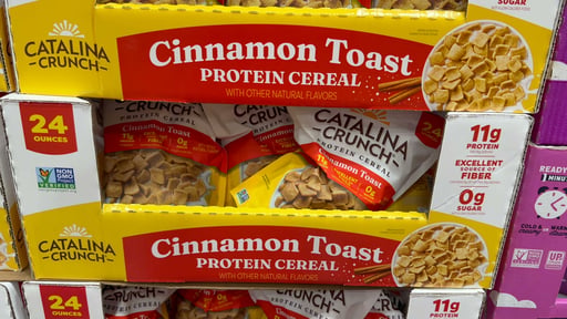 Catalina Crunch Cinnamon Toast Cereal 24 oz
