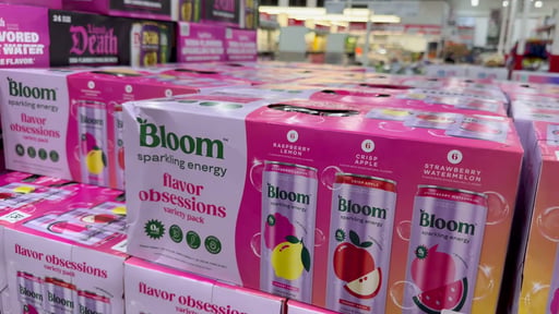 Bloom Sparkling Energy Drink Variety Pack, 18 x 12 fl oz Cans