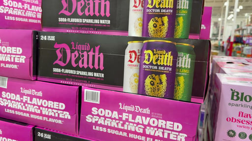 Liquid Death Soda-Flavored Sparkling Water Variety Pack, 24 CT / 12 oz