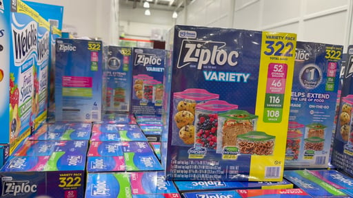 Ziploc Variety Pack 322 CT