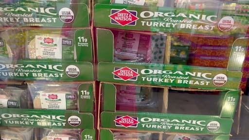 Dietz & Watson Organic Sliced Turkey 3/9 oz (1.7 lbs)