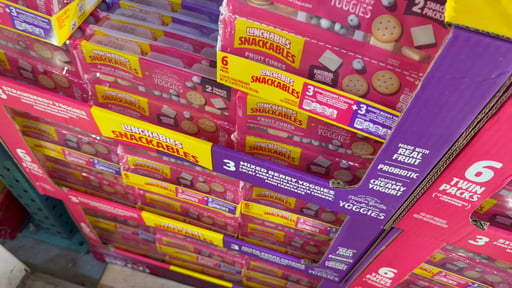 Lunchables Snackables Fruit Cubes Twin Pack, 6 CT