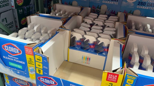 Clorox Bathroom Bleach Foamer 3/30 fl oz