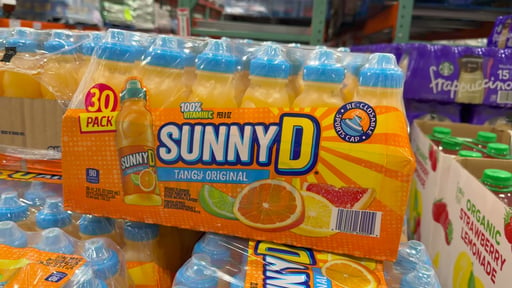 Sunny D Tangy Original Citrus Punch, 30 Pack, 11.3 fl oz