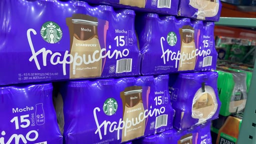 Starbucks Mocha Frappuccino 15/9.5 Ounce Bottles