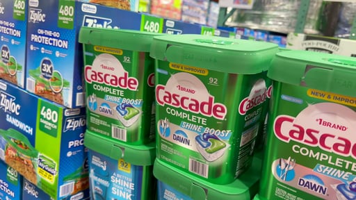 Cascade Complete ShineBoost ActionPacs, 92 Count
