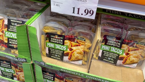 Don Miguel Chicken Mini Tacos 50 CT 2.19 lbs