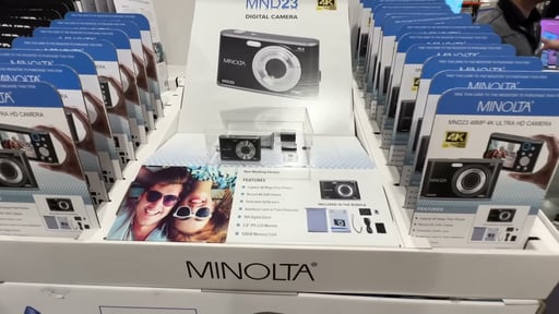 Minolta MND23 48MP Point and Shoot Digital Camera