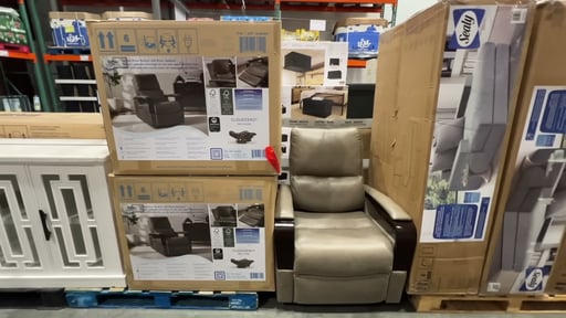 Gilman Creek Shayne Leather Power Recliner