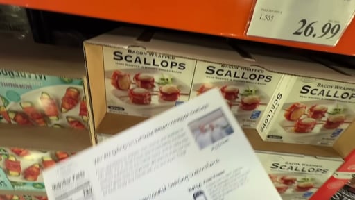 J. Scott Foods Bacon Wrapped Scallops 17.25 OZ