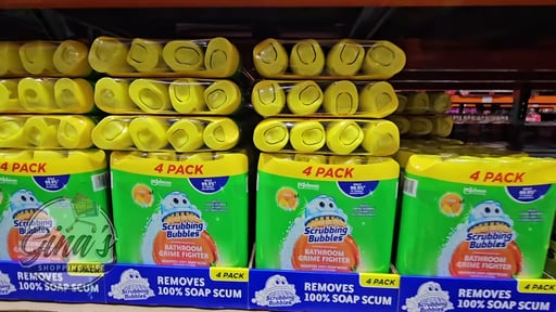 Scrubbing Bubbles Bathroom Grime Fighter, 4 Pack, 25 Ounces Each