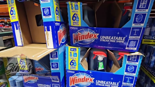 Windex Original Glass Cleaner, 32 fl oz + 169 fl oz Refill
