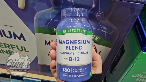 Nature's Truth Magnesium Blend 250mg, 180 Capsules
