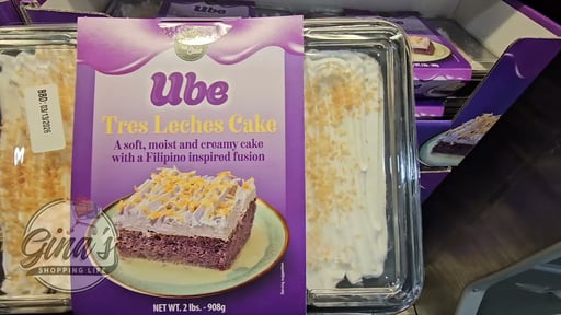 We Take the Cake Ube Tres Leches Cake (32 oz)