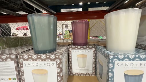 Sand + Fog 57 oz Scalloped Candles