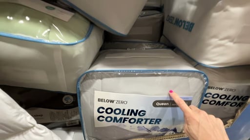 Below Zero Cooling Comforter Queen