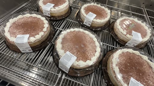 Kirkland Signature Tiramisu Cold Brew Coffee Cheesecake