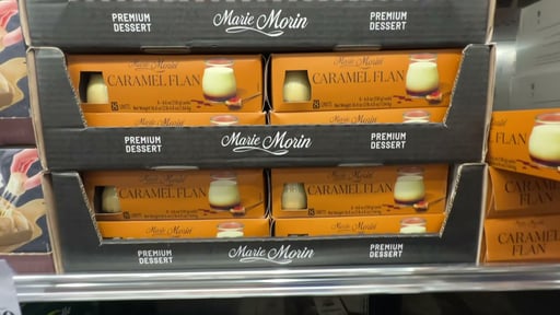 Marie Morin Caramel Flan 8/4.6 oz