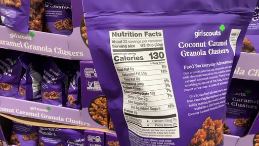 Girl Scouts Granola Coconut Caramel 24oz