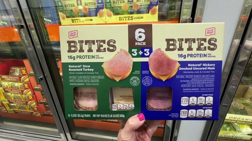 Oscar Mayer Bites Ham/Turkey Variety 6/3.3 oz