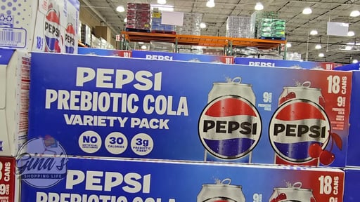 Pepsi Prebiotic Cola Variety Pack, 18 ct / 12 oz