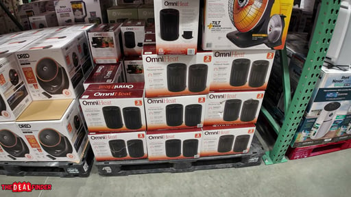 OMNIHEAT PERSONAL CERAMIC HEATER 2PK