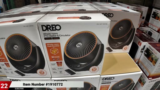 DREO WHOLE ROOM OMNI DIRECTIONAL HEATER