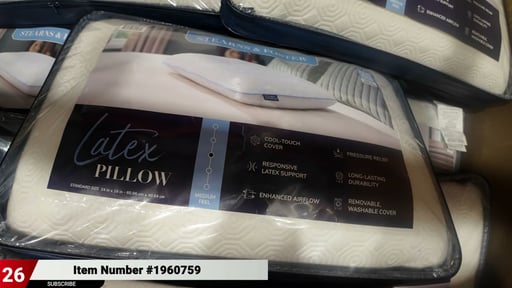Stearns & Foster Latex Cooling Pillow
