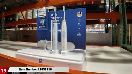 Philips Sonicare Optimal Clean Rechargeable Electric Toothbrushes, 2-Pack
