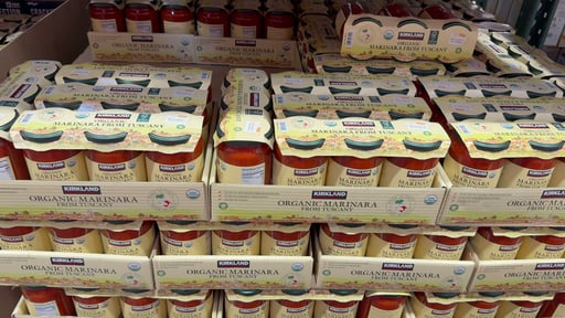 Kirkland Signature Organic Tuscan Marinara Sauce 3-Pack
