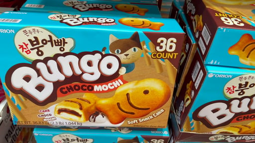 Orion Bungo Choco Mochi Soft Snack Cake