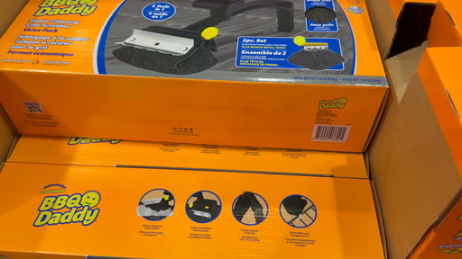Scrub Daddy BBQDaddy Steam Cleaning Grill Brush