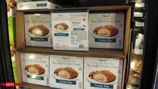 Pierre Raw Stuffed Chicken Breast Cordon Bleu 6 Pack