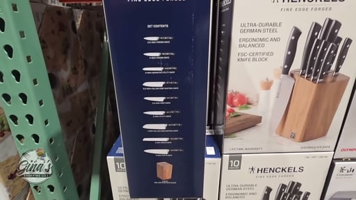 Henckels Fine Edge Forged 10-Piece Knife Block Set