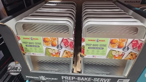 Nordic Ware Naturals 1/4 Sheet 3PK