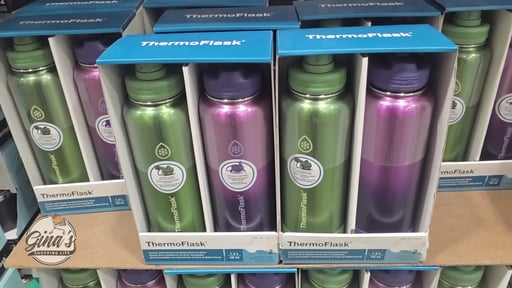 ThermoFlask 40oz Stainless Steel Bottle, 2-Pack