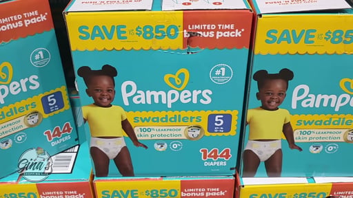 Pampers Swaddlers Size 5, 144 Count