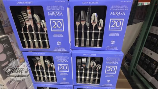Mikasa Virtuoso Barrett 20-Piece Flatware Set
