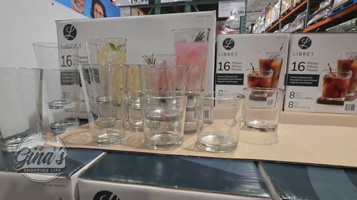 Libbey Preston Flare 16-Piece Tumbler and Rocks Glass Set