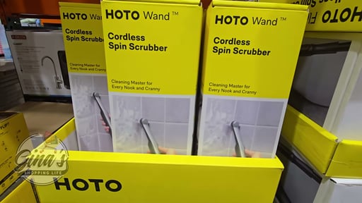 HOTO Wand Cordless Spin Scrubber