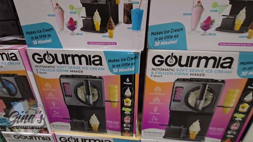 Gourmia Soft Serve Ice Cream and Frozen Drink Maker