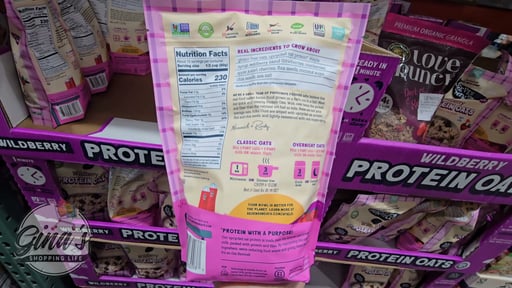 Seven Sundays Wildberry Protein Oats 32 Ounce Bag