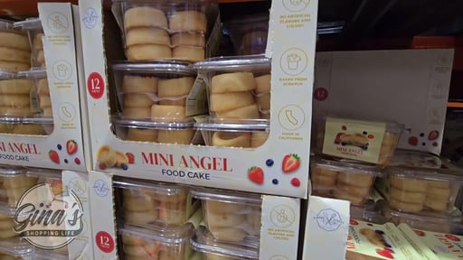 Bakery Street Mini Angel Food Cakes, 12-Pack / 14 oz Net Wt