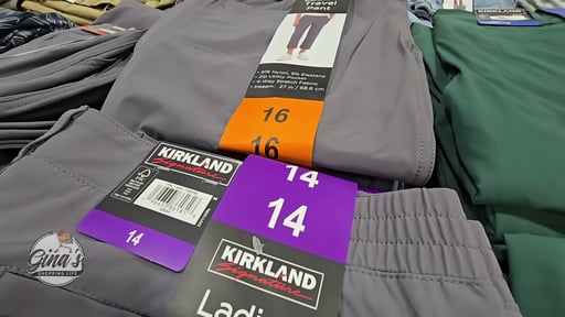 KIRKLAND SIGNATURE WOMEN'S TRAVEL PANT