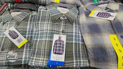 WEATHERPROOF VINTAGE MEN'S FLANNEL SHIRT