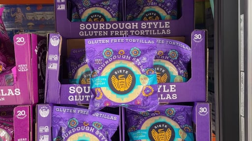 Siete Sourdough Style Gluten Free Tortillas